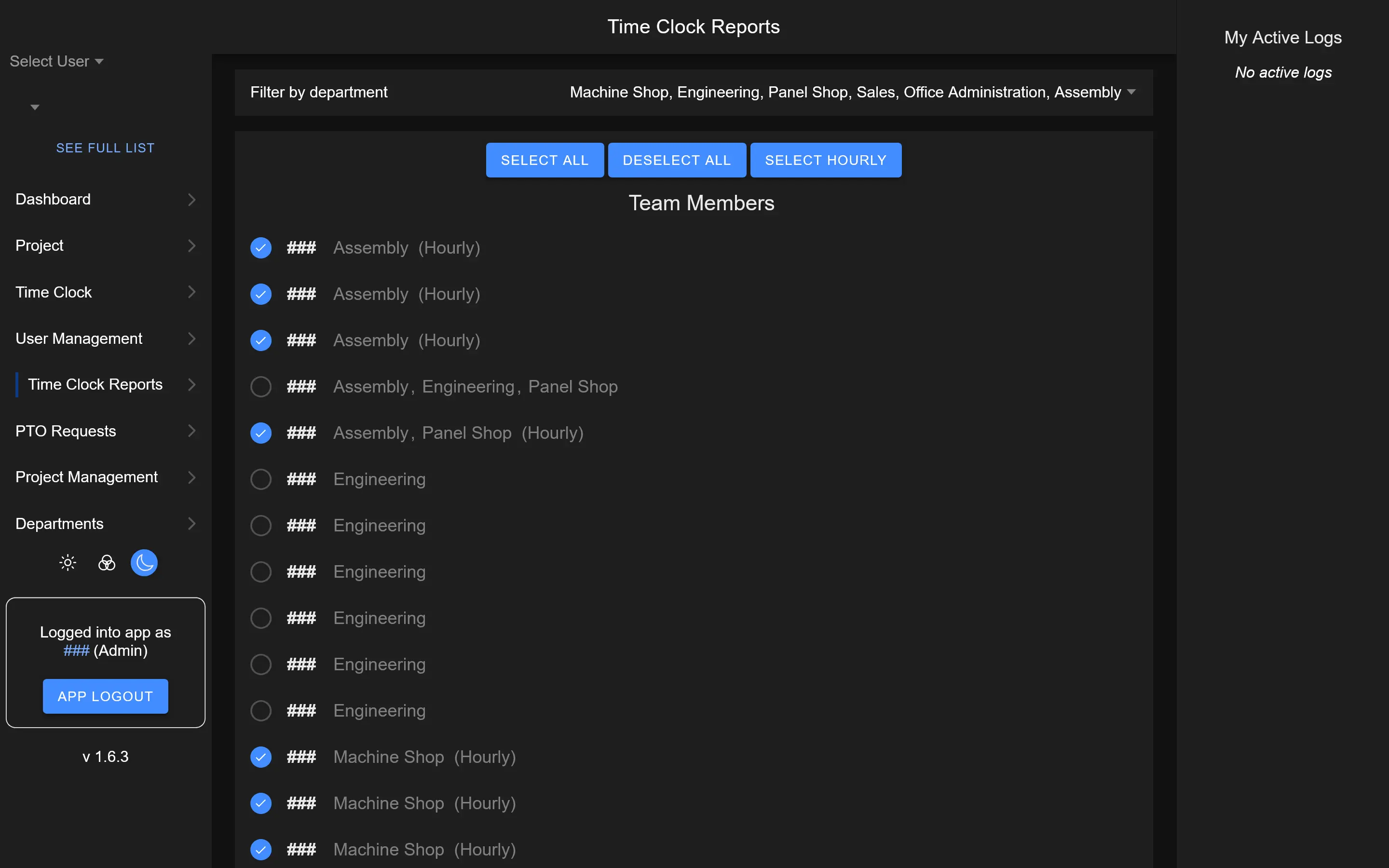 A screenshot of the website